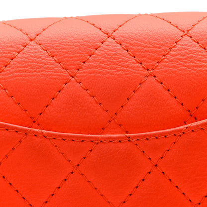 Chanel Goatskin Quilted 2.55 Reissue Mini Flap Orange 12 of 12