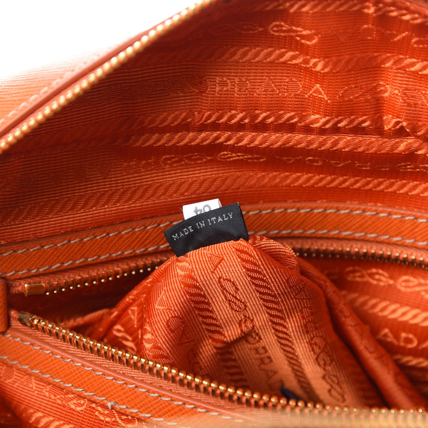 Saffiano Bowler Top Handle Shoulder Papaya