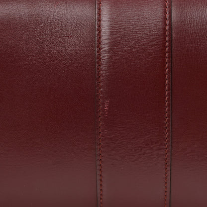 Gucci Vitello Palmellato Lux Small Arli Flap Shoulder Bag Vintage Bordeaux 16 of 19