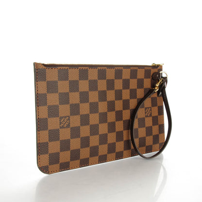 Louis Vuitton Damier Ebene Neverfull MM GM Pochette 3 of 7