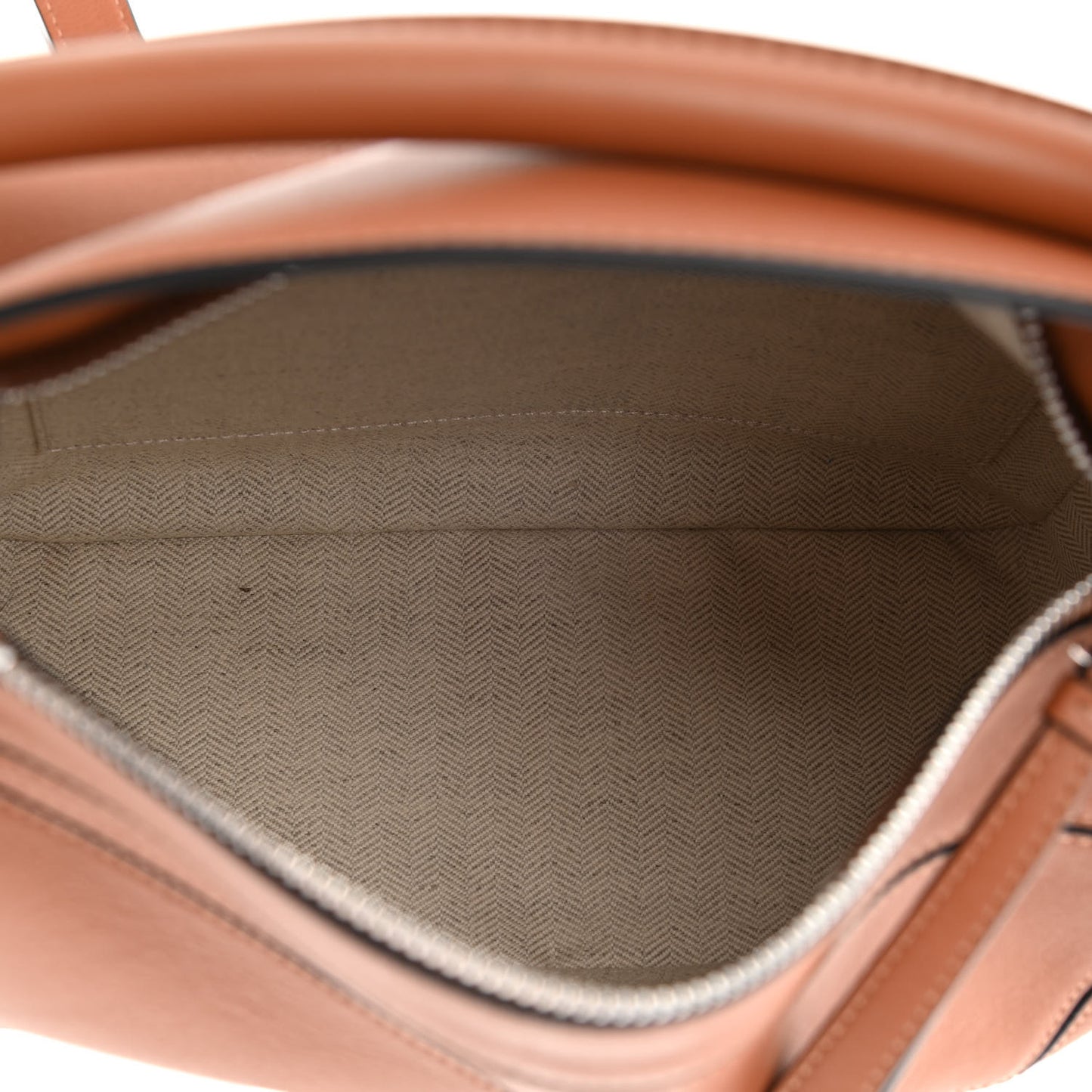 Calfskin Small Puzzle Bag Tan