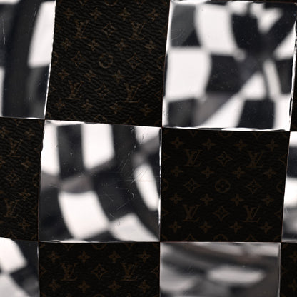 Louis Vuitton PVC Monogram Chess Keepall Bandouliere 50 9 of 10