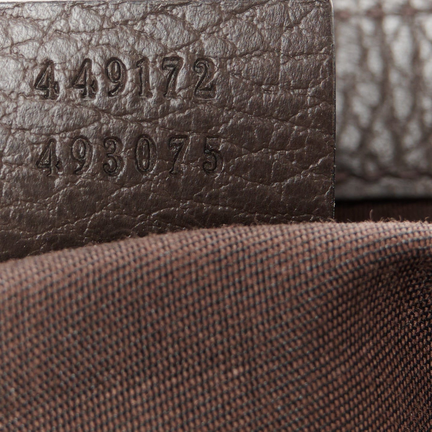 Monogram Flap Messenger Bag Beige Dark Brown