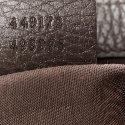 Gucci Monogram Flap Messenger Bag Beige Dark Brown 7 of 12