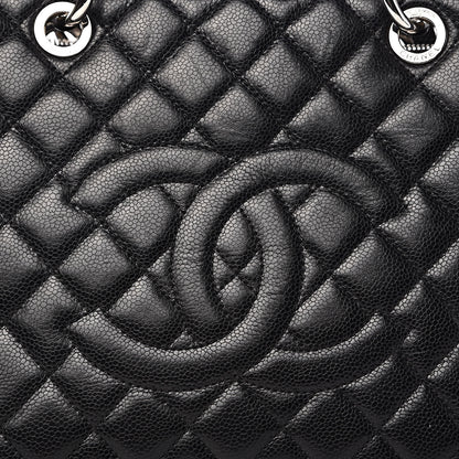 Chanel Caviar Quilted Grand Shopping Tote GST Black 15 of 15
