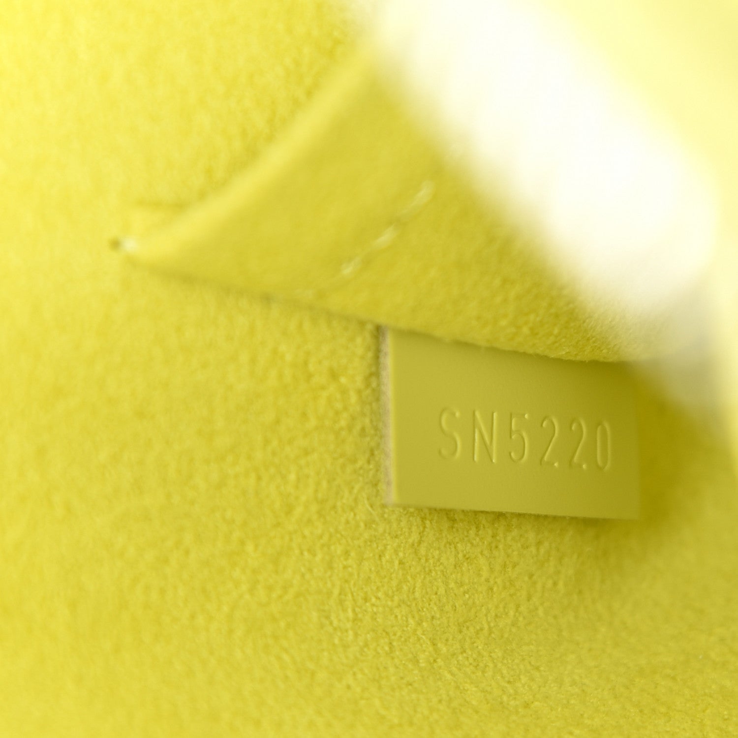 Louis Vuitton Epi Jacquard Alma BB Yellow Citron 7 of 13