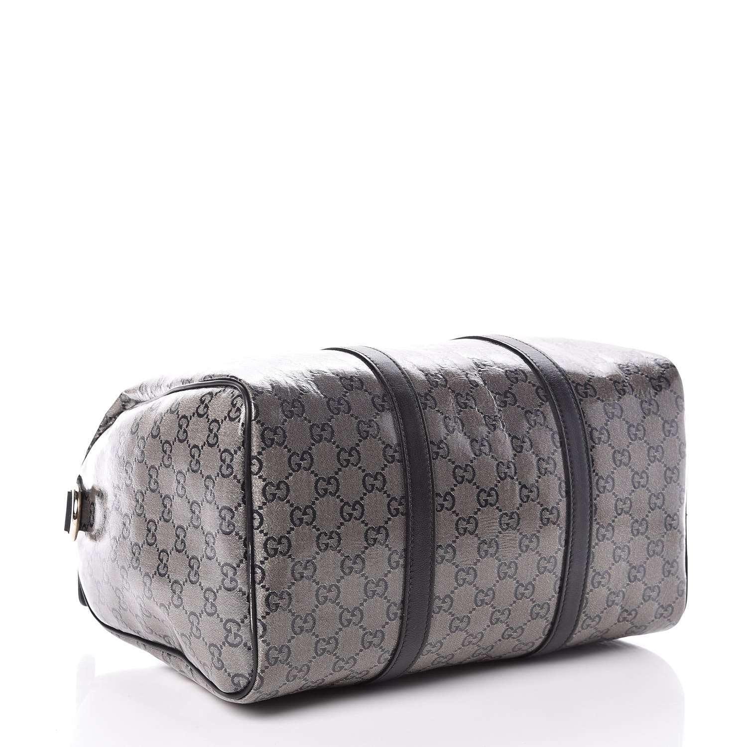 Gucci Crystal Monogram Medium Joy Boston Black 4 of 11