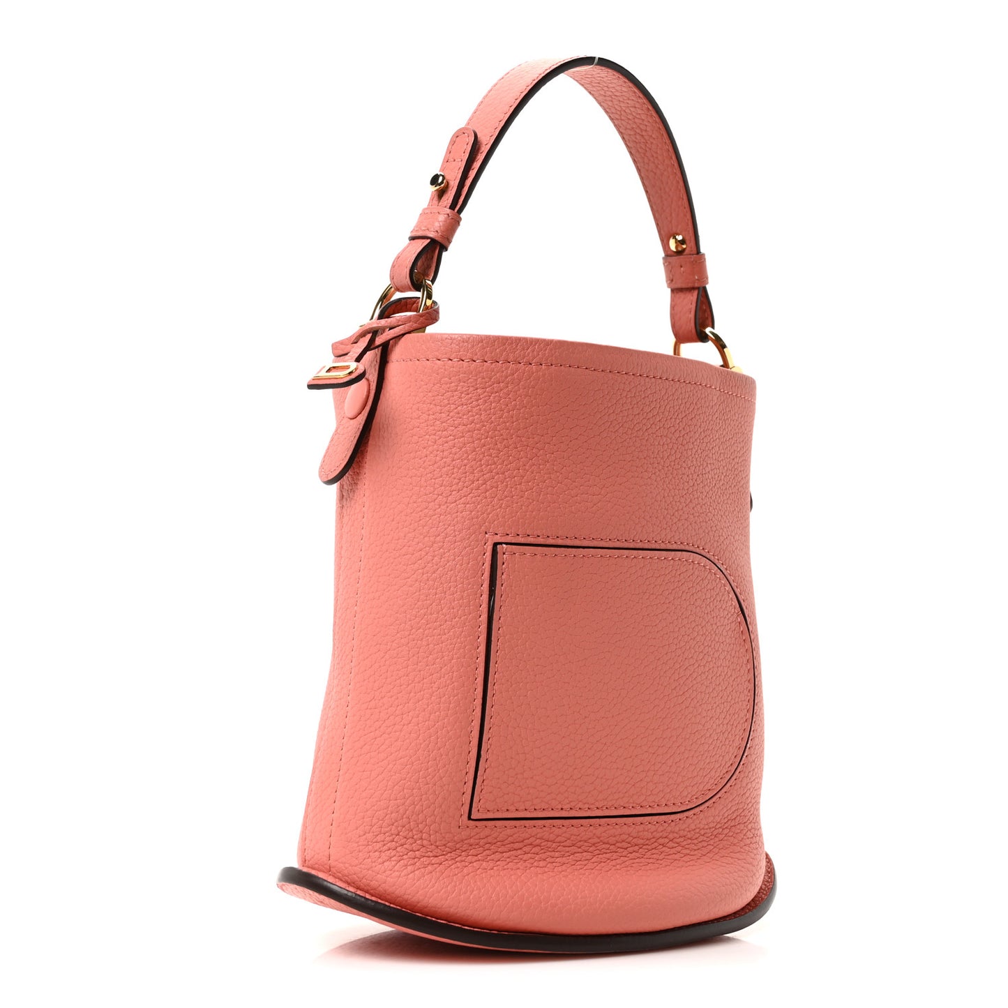 Taurillon Mini Pin Daily Surpique Bucket Pink