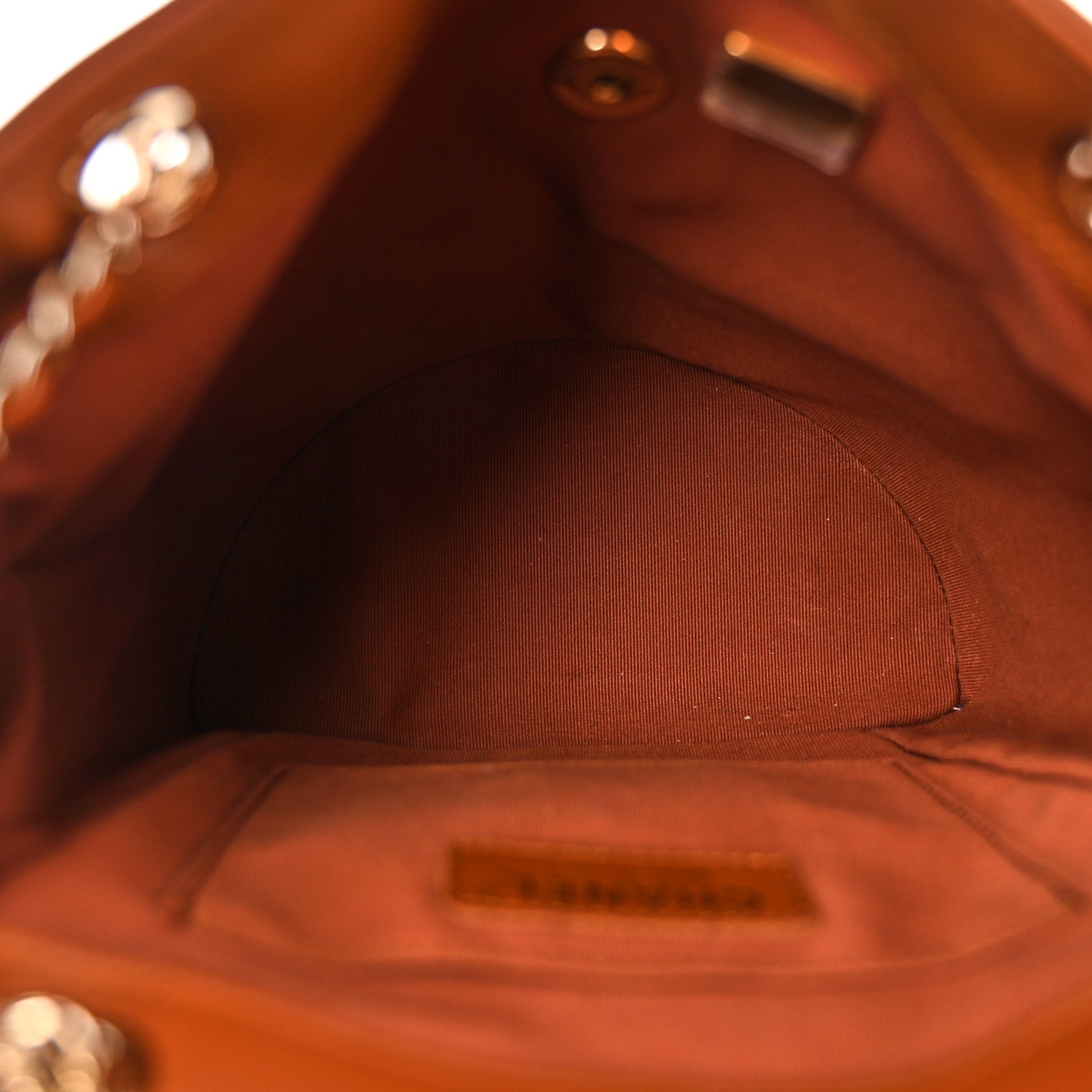Chanel Calfskin Quilted Medium Duma Pockets Drawstring Backpack Light Brown 5 of 11