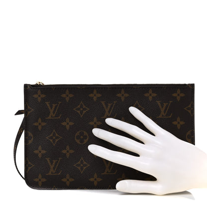 Louis Vuitton Monogram Teddy Neverfull MM Pochette 2 of 7