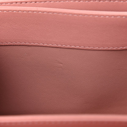 Chanel Calfskin Quilted Small Top Handle Flap Pink 7 of 13