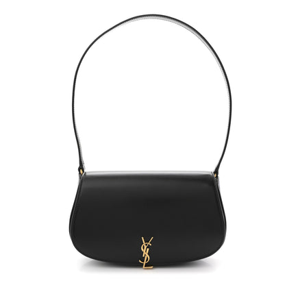 Saint Laurent Box Calfskin Mini Voltaire Shoulder Bag Black 1 of 12