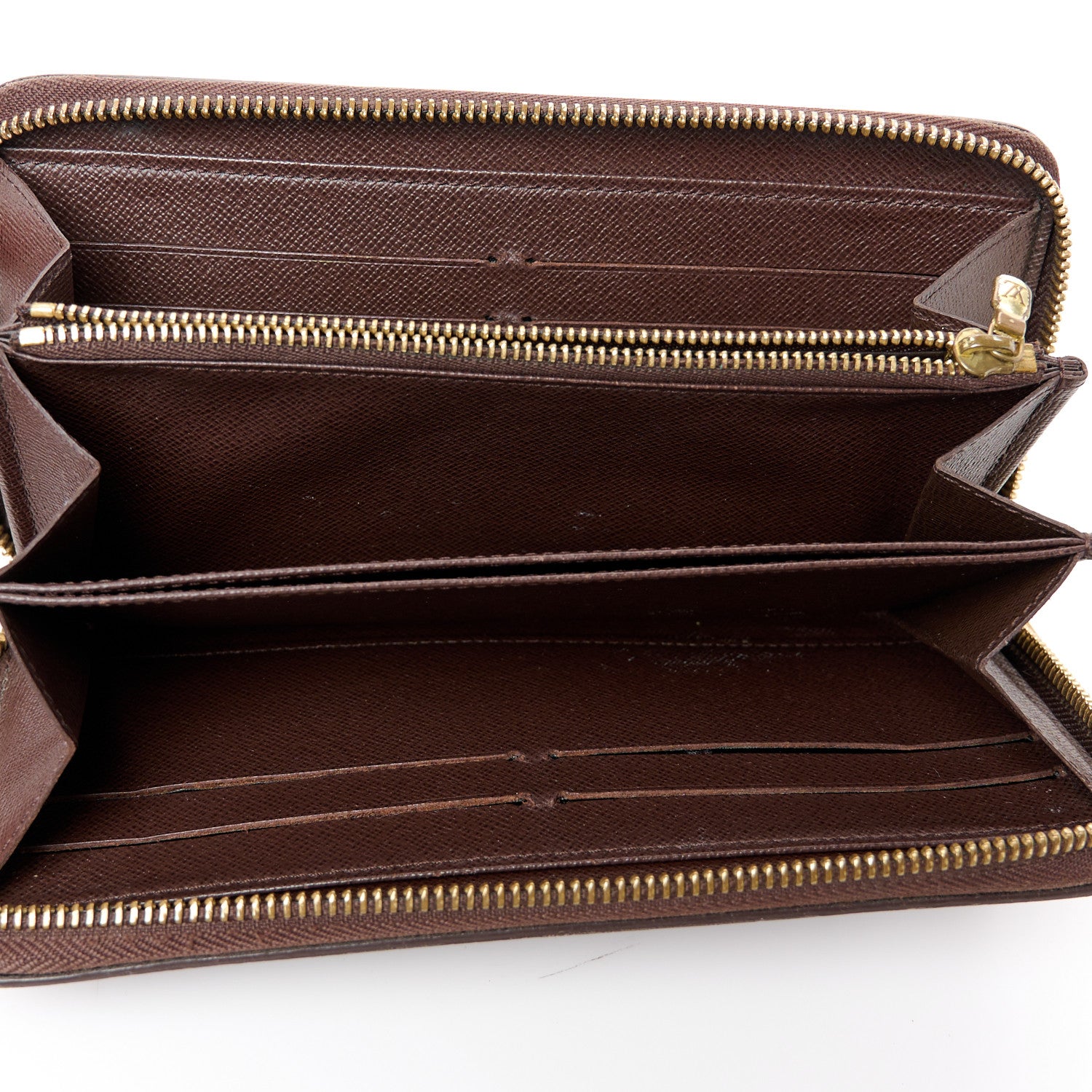 Louis Vuitton Damier Ebene Zippy Wallet 5 of 8