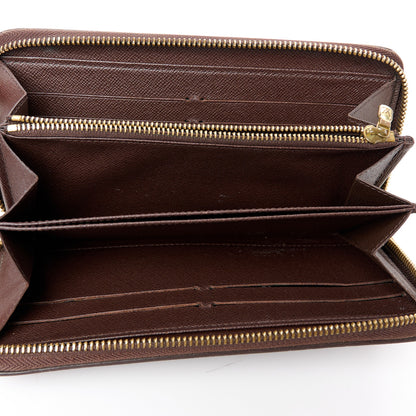 Louis Vuitton Damier Ebene Zippy Wallet 5 of 8