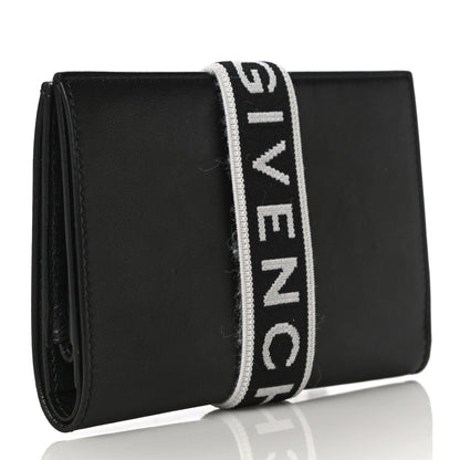 Givenchy Calfskin Elastic Panel Card Case Black 3 of 17