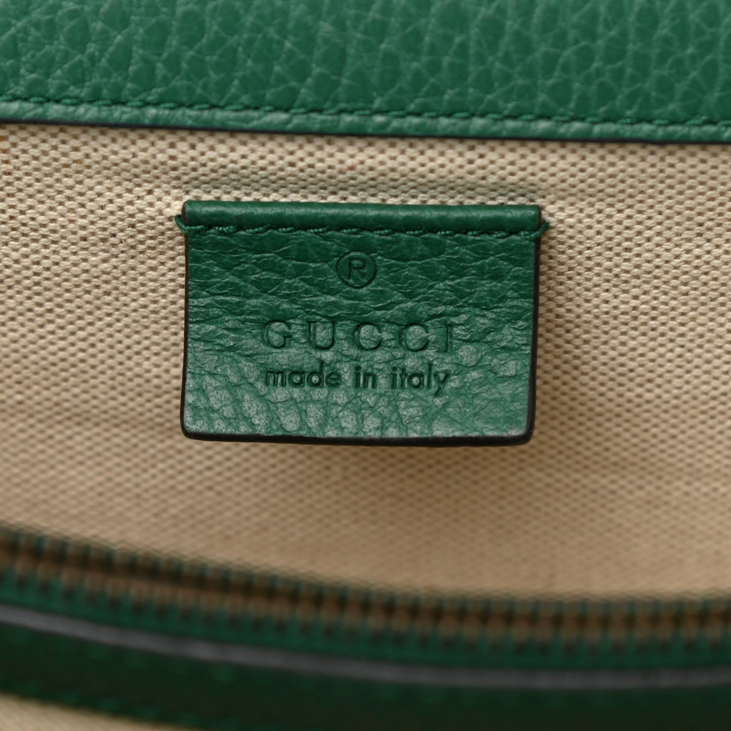 Pebbled Calfskin Small Dionysus Shoulder Bag Emerald