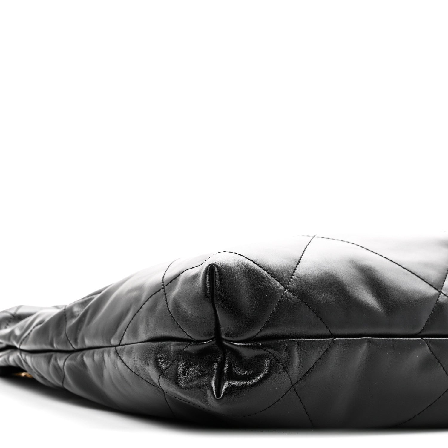 Chanel Shiny Calfskin Quilted Small Chanel 22 Black 11 of 12
