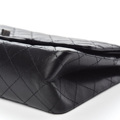 Chanel Aged Calfskin Quilted 2.55 Reissue 226 Flap Black 10 of 13