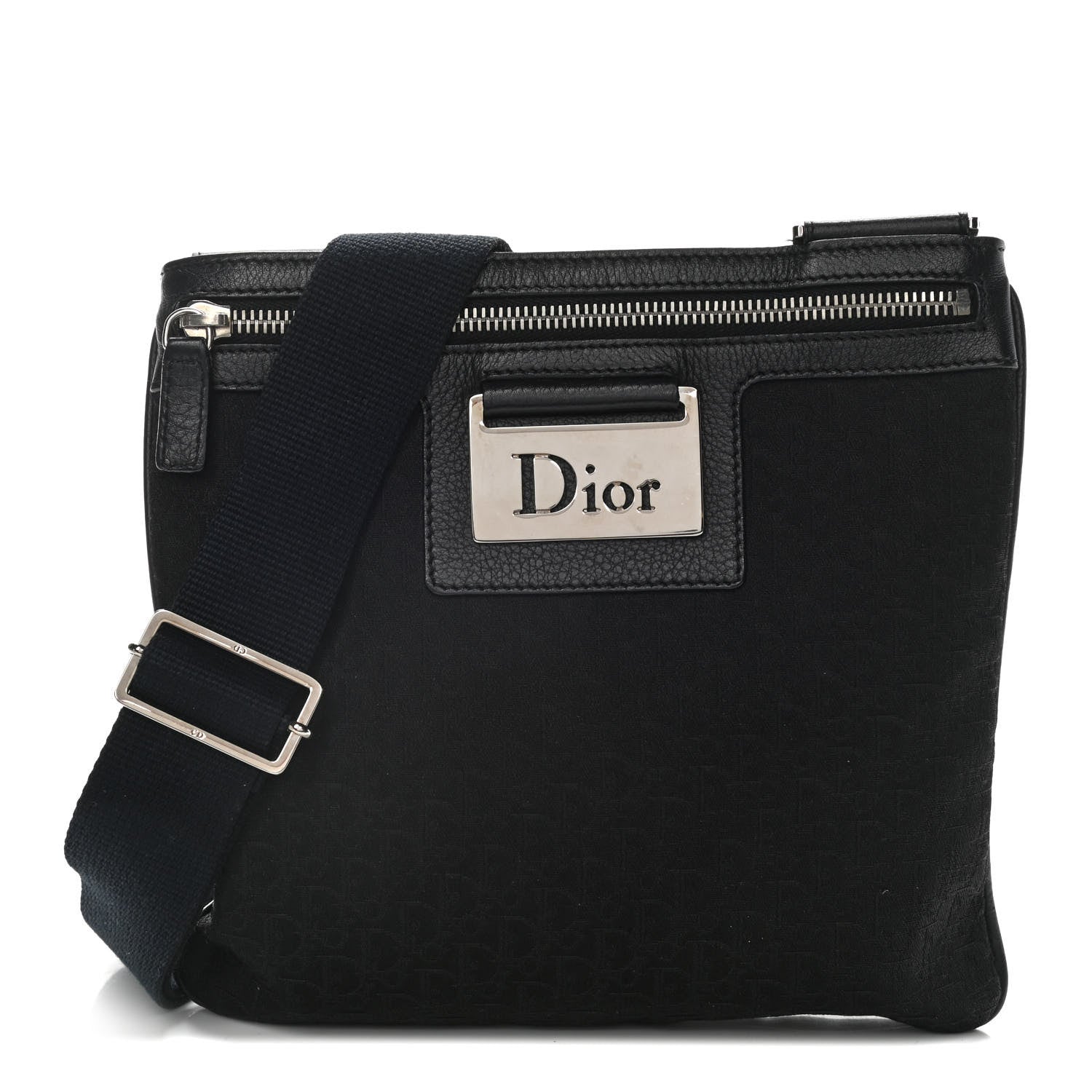 Christian Dior Monogram Street Chic Messenger Black 1 of 10