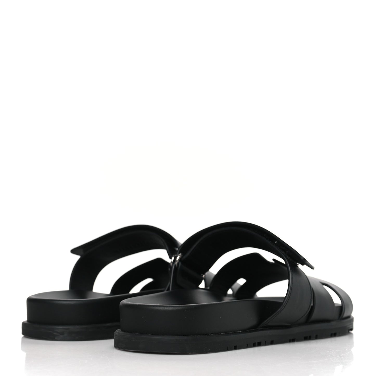 Calfskin Womens Chypre Sandals 40 Black