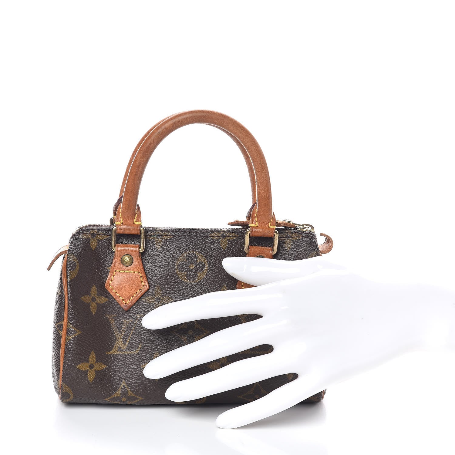 Louis Vuitton Monogram Mini Sac HL Speedy 2 of 13
