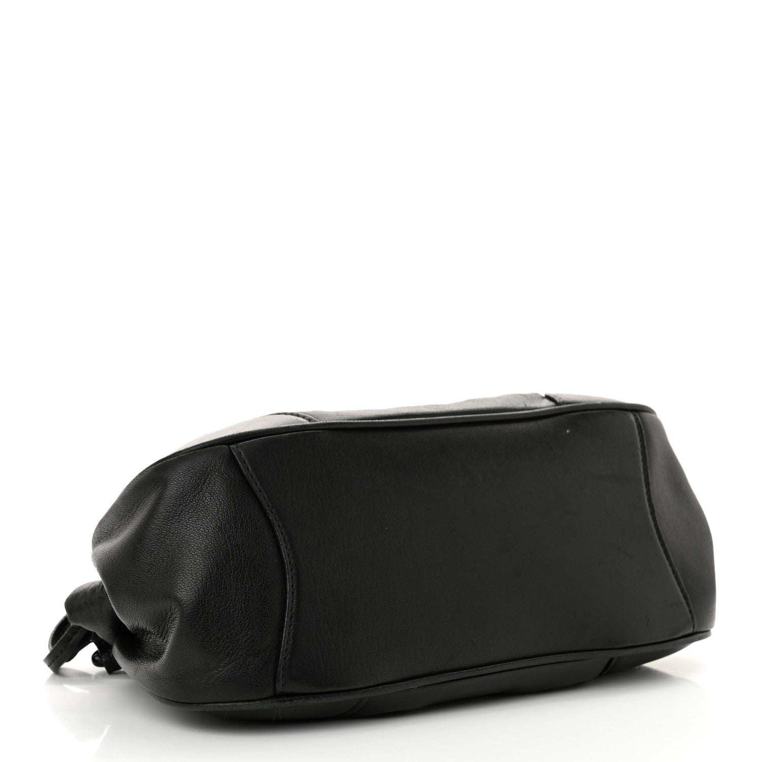 Prada Nappa Kisslock Small Frame Shoulder Bag Black 4 of 13