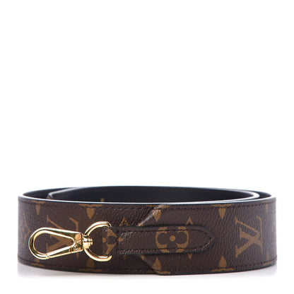 Louis Vuitton Monogram Bandouliere Shoulder Strap Black 1 of 4