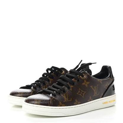 Louis Vuitton Patent Monogram Frontrow Sneakers 36 3 of 9