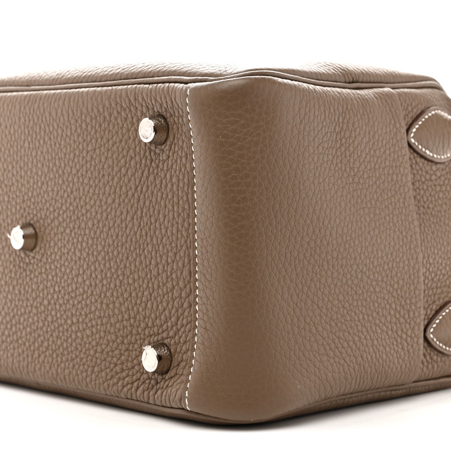 Hermes Taurillon Clemence Lindy 26 Etoupe 10 of 11