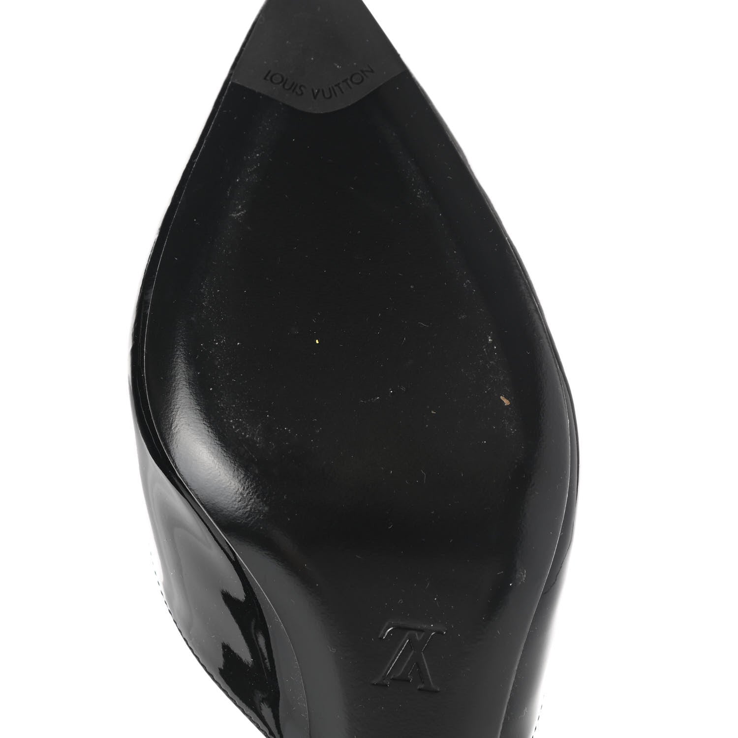 Louis Vuitton Patent Insider Mules 38 Black 8 of 10