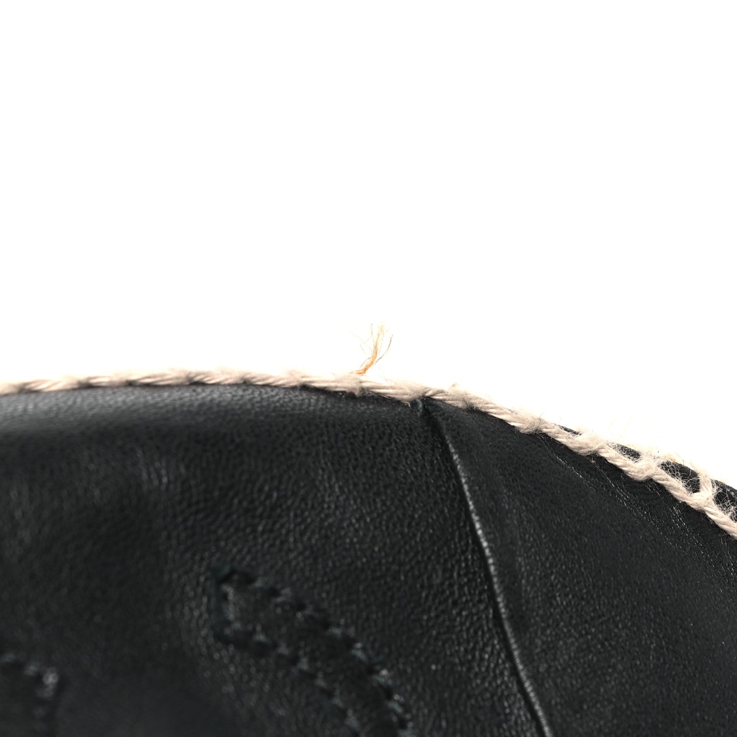Lambskin CC Espadrilles 38 Black