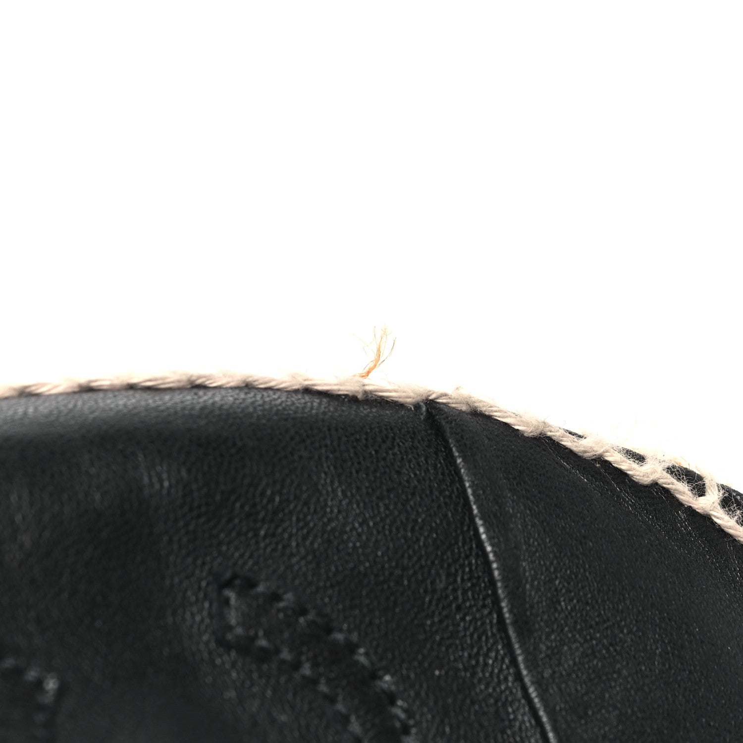 Chanel Lambskin CC Espadrilles 38 Black 9 of 10