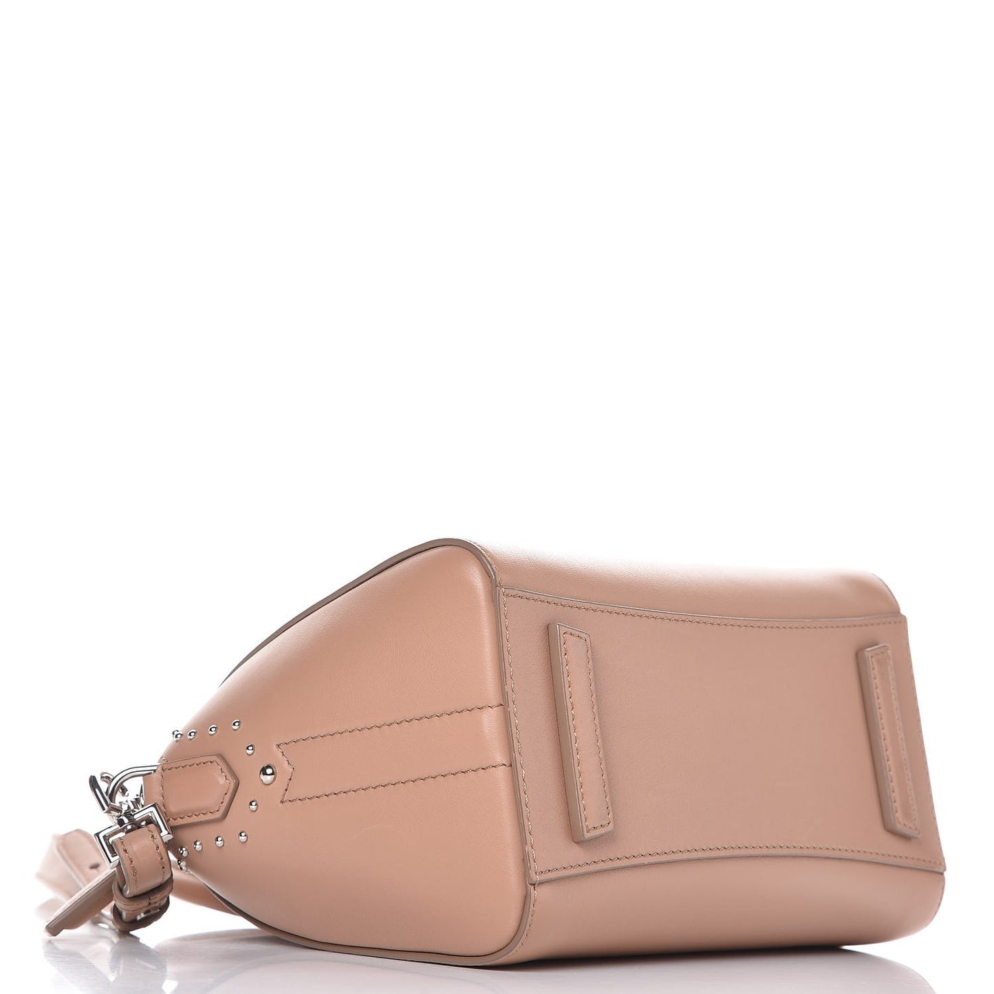 Smooth Calfskin Mini Studded Antigona Old Pink