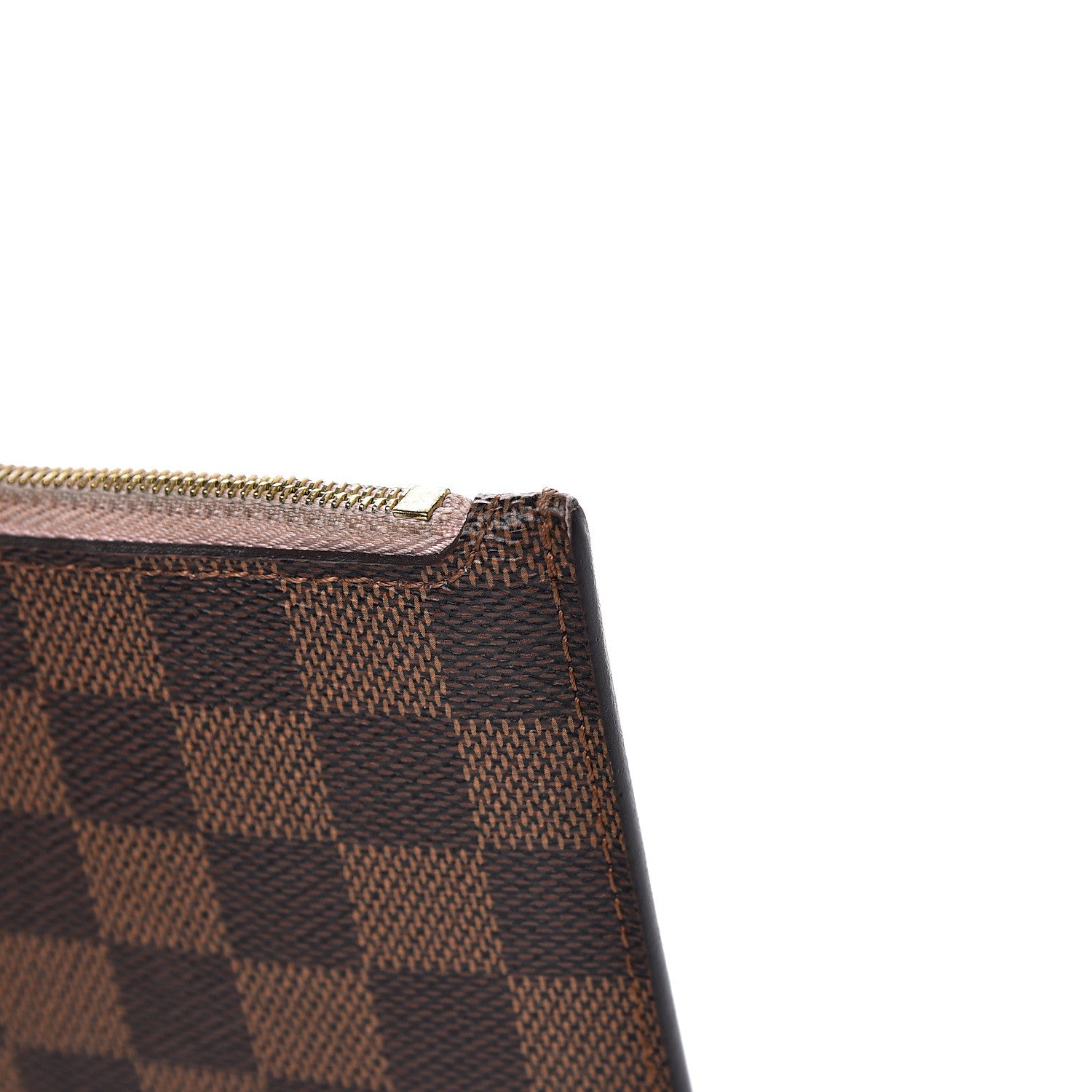 Louis Vuitton Damier Ebene Neverfull MM GM Pochette Rose Ballerine 11 of 13