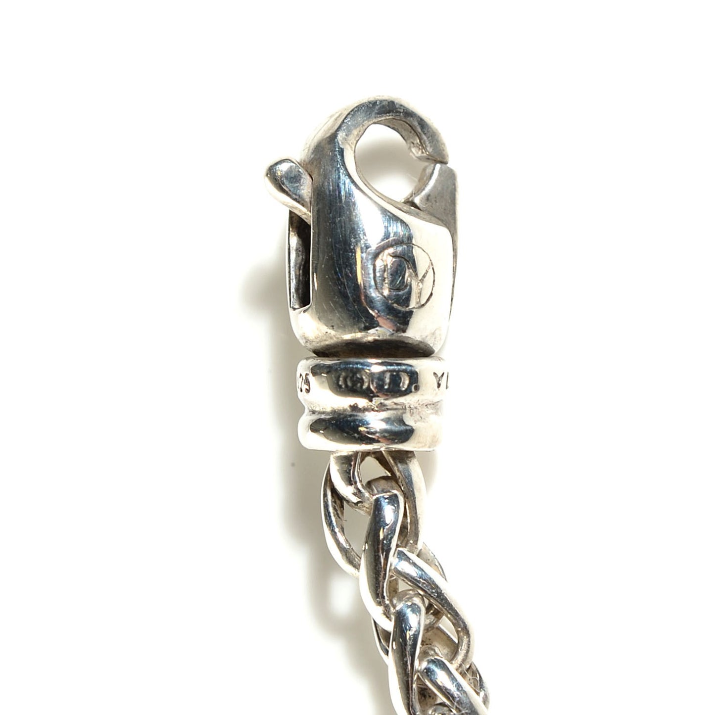 Sterling Silver 4mm Wheat Chain Necklace