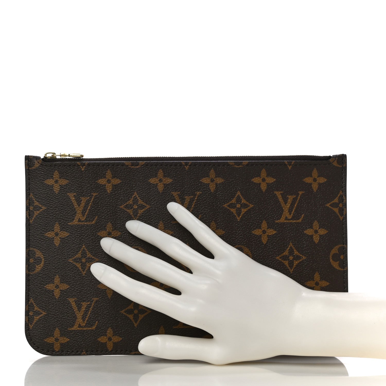 Louis Vuitton Monogram Neverfull MM GM Pochette 2 of 9