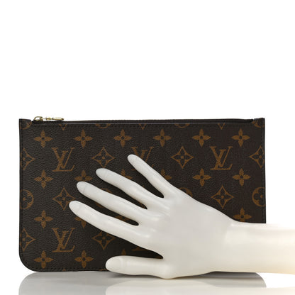 Louis Vuitton Monogram Neverfull MM GM Pochette 2 of 9
