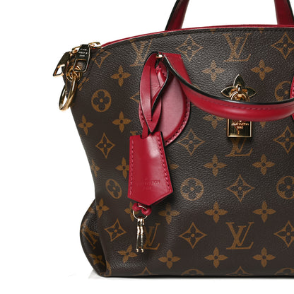Louis Vuitton Monogram Flower Zipped Tote PM Lie de Vin 14 of 16