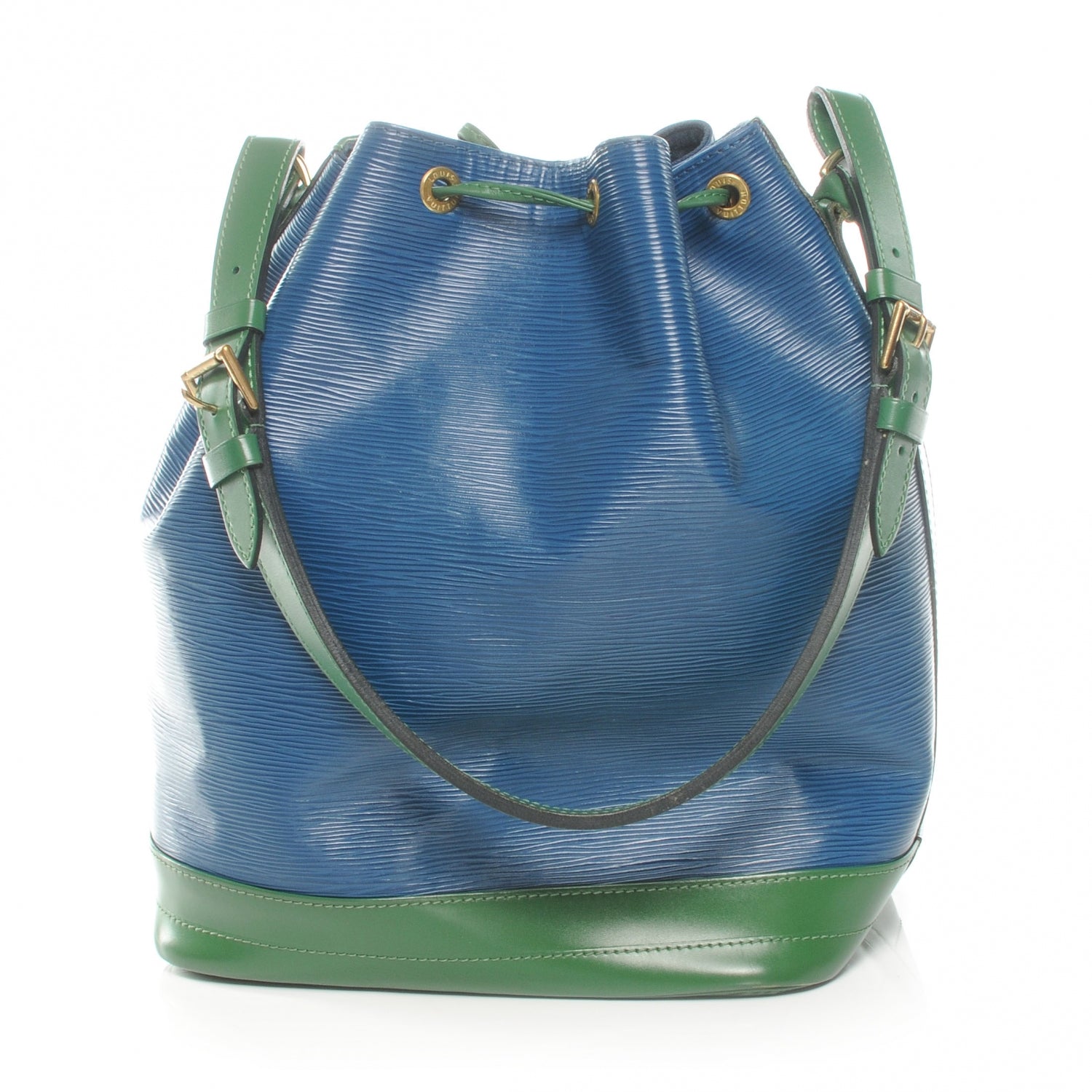 Louis Vuitton Epi Large Noe Blue Green 3 of 9