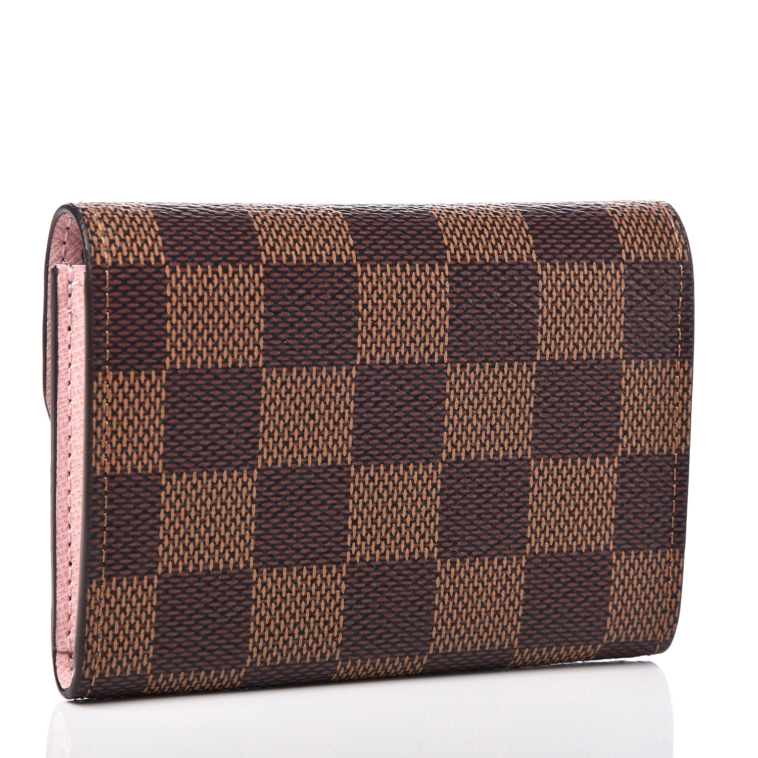 Louis Vuitton Damier Ebene Rosalie Coin Purse Rose Ballerine 3 of 8