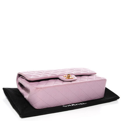 Chanel Lambskin Double Medium Flap Lilac 4 of 8