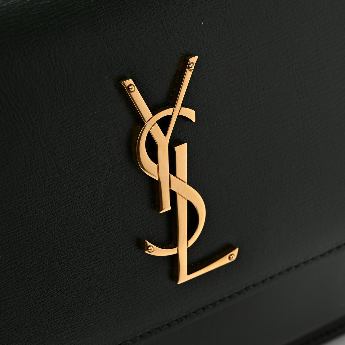 Calfskin Medium Monogram Sunset New Vert Fonce