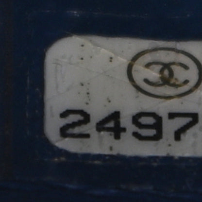 Chanel Caviar Quilted Medium Double Flap Blue 7 of 11