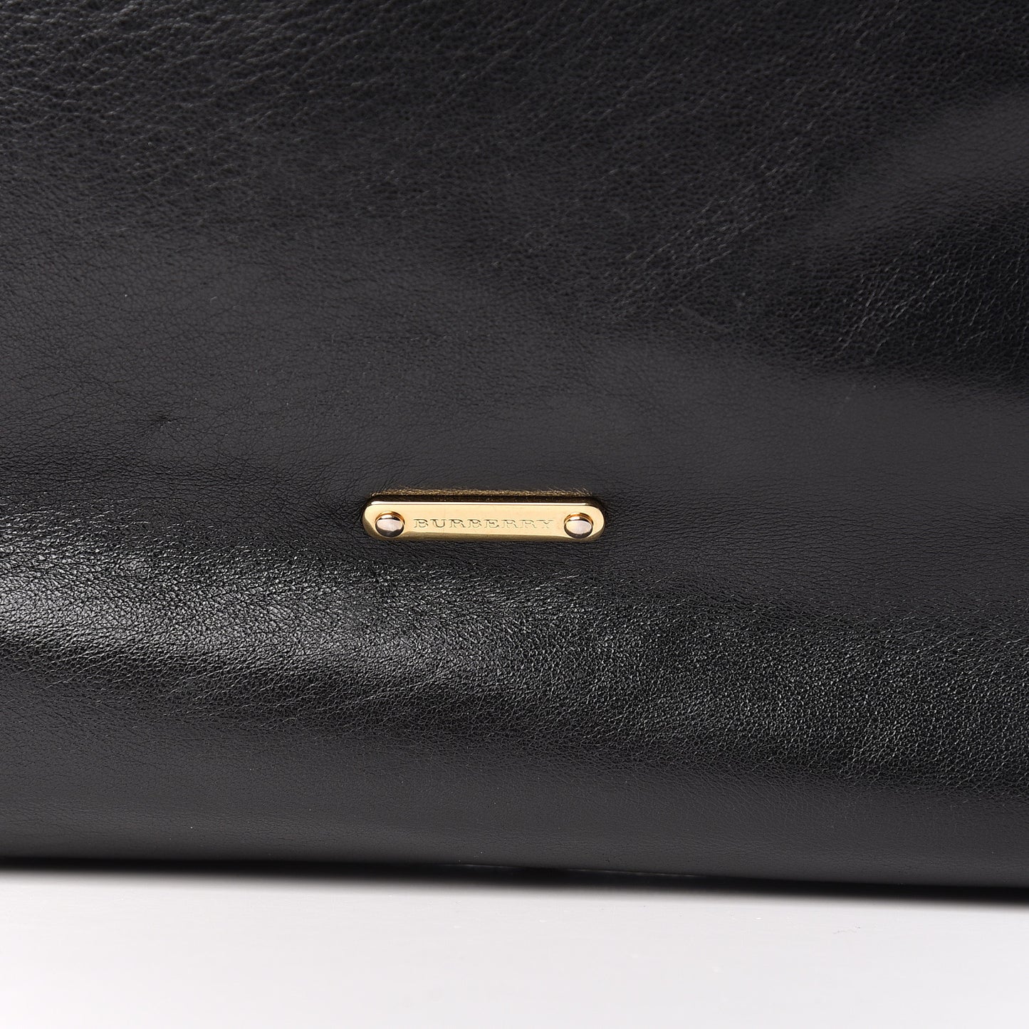 Calfskin Haymarket Check Small Canterbury Tote Black