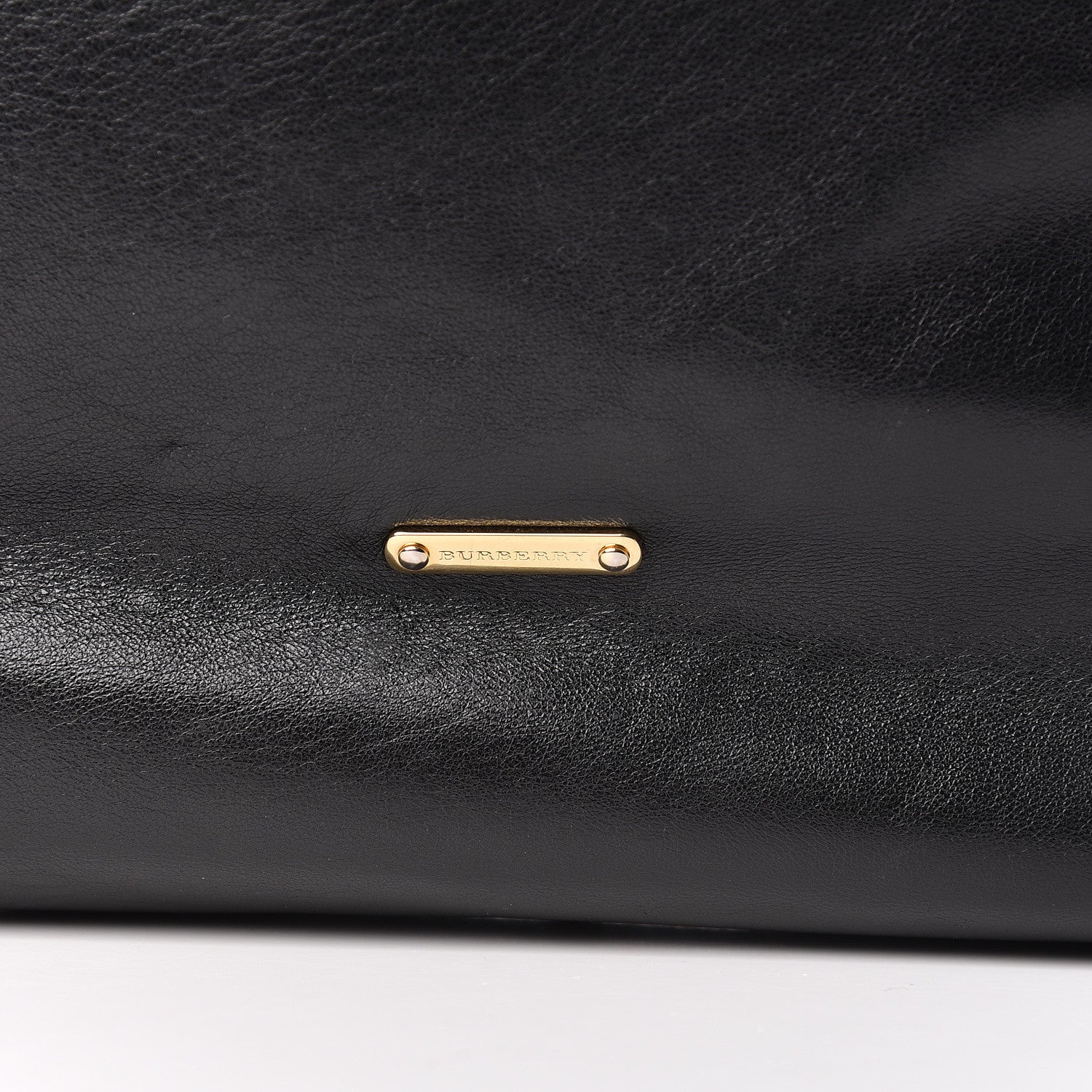 Burberry Calfskin Haymarket Check Small Canterbury Tote Black 19 of 21