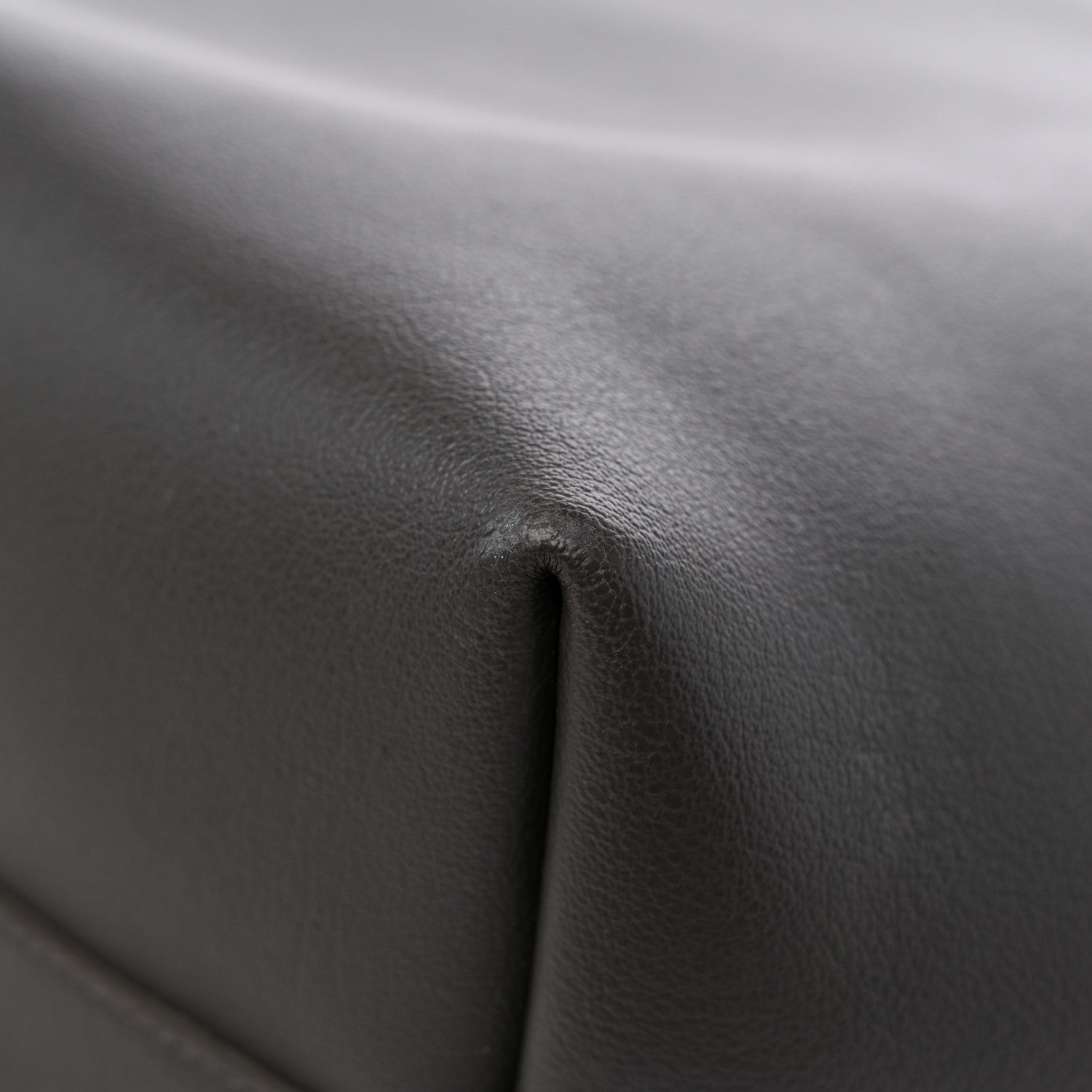 Saint Laurent Calfskin Large Shopping Tote Asphalt 11 of 17