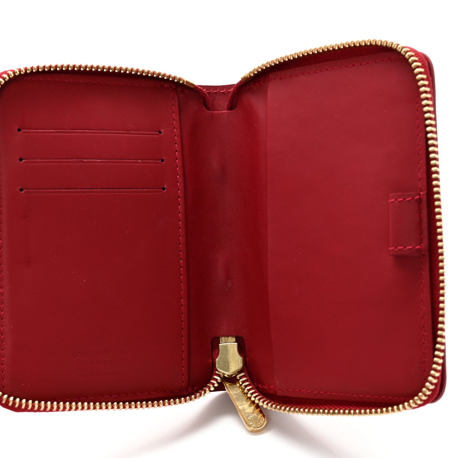 Louis Vuitton Vernis Broome Zip Wallet Pomme D'Amour 5 of 12