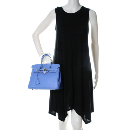 Hermes Swift Birkin 25 Bleu Paradis 2 of 24