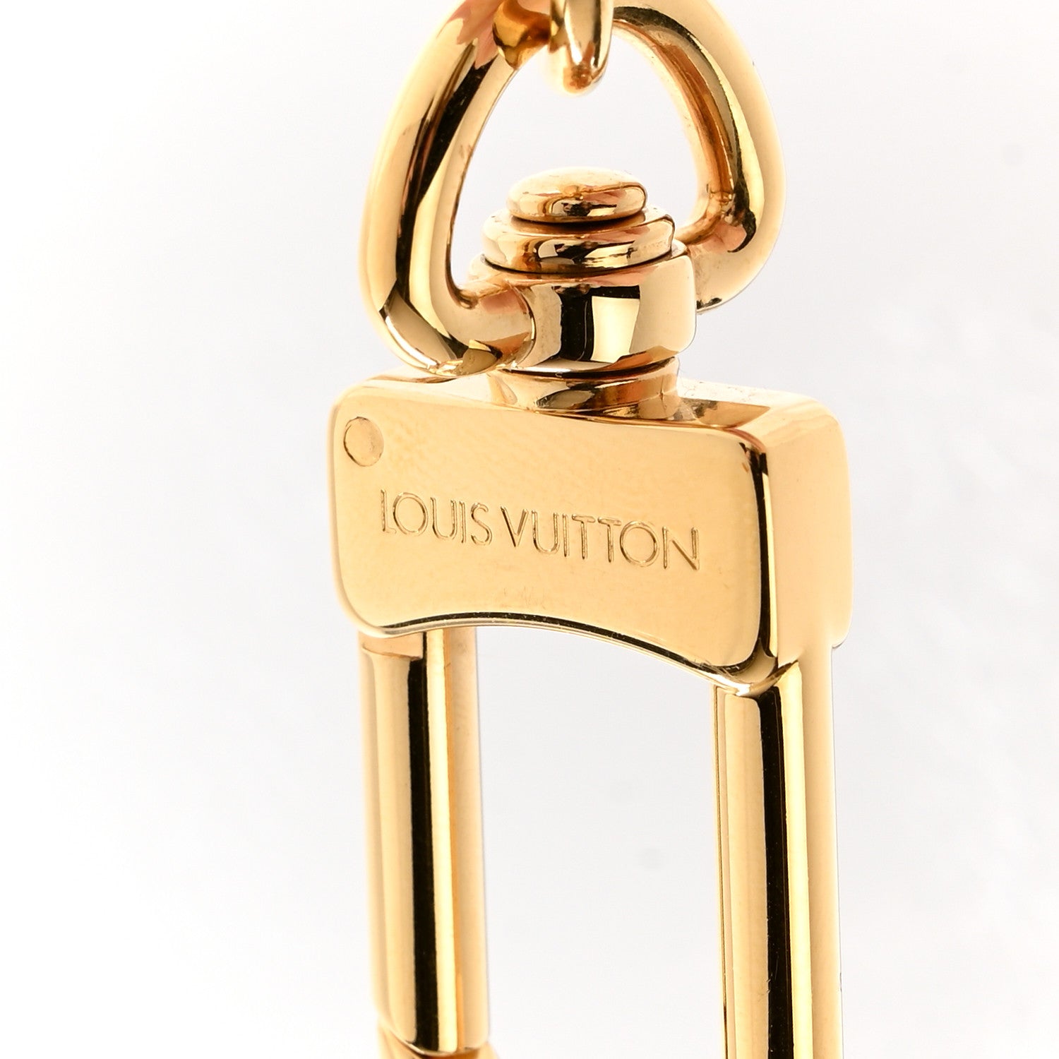 Louis Vuitton Epi LV Circle Bag Charm Key Holder Red Pink 3 of 5
