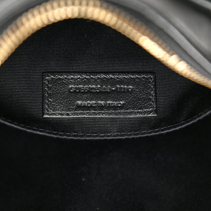 Saint Laurent Calfskin Matelasse Monogram Lou Camera Bag Black 7 of 10